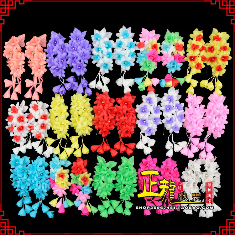 榆阳小姐鬓花头饰小花头花 好六朵
