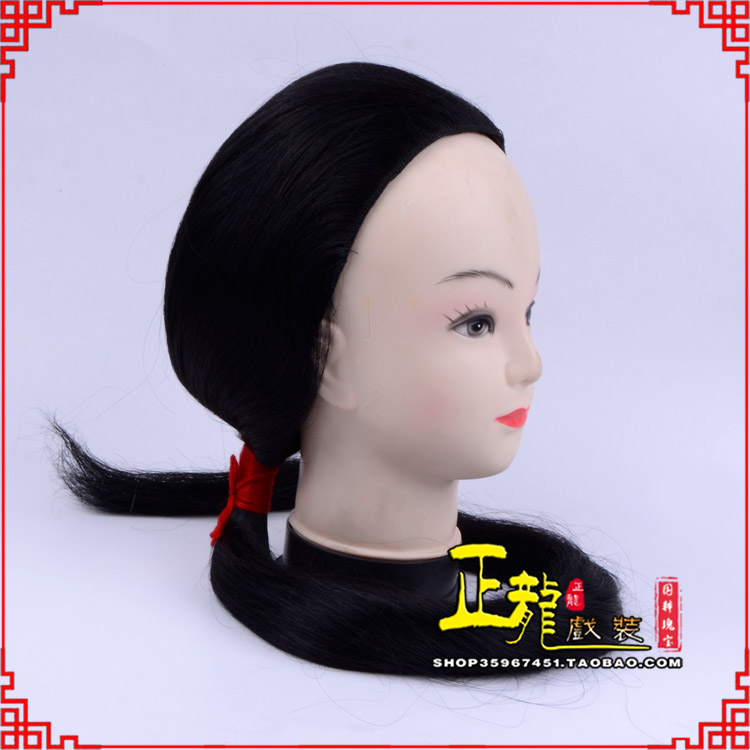 榆阳古装影视演出头套花旦假发 真发古装发