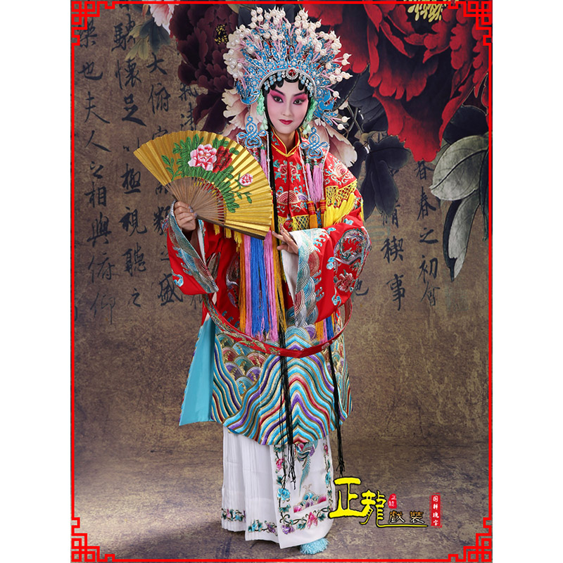 榆阳凤袍杨贵妃贵妃醉酒 软绉团凤女蟒