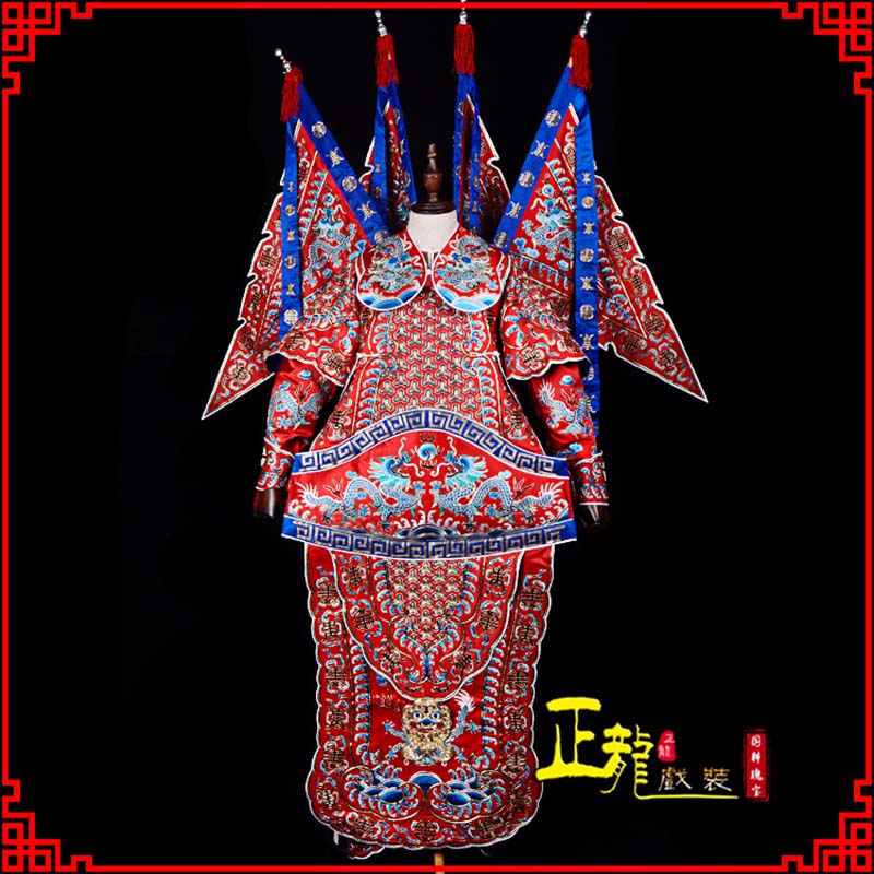 榆阳武生戏服戏曲武将靠